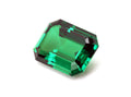 1 Carat Loose Colombian Green Emerald-Shaped Lab Gemstone