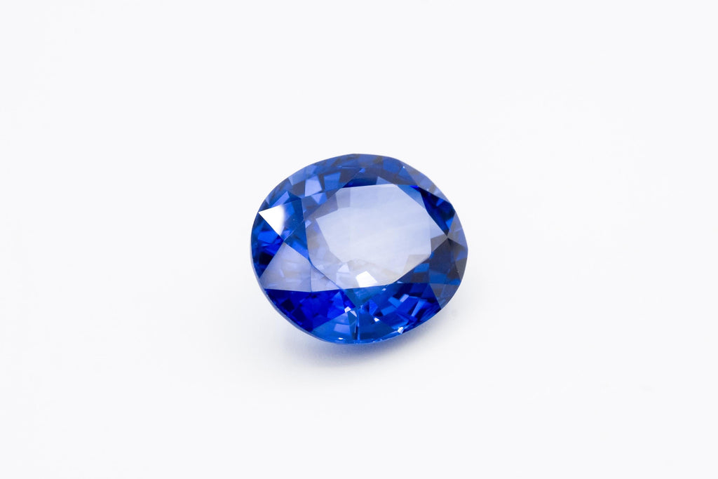 Brilliant Blue Lab-Grown Sapphire – Ethically Made Gemstone With GIA Certification