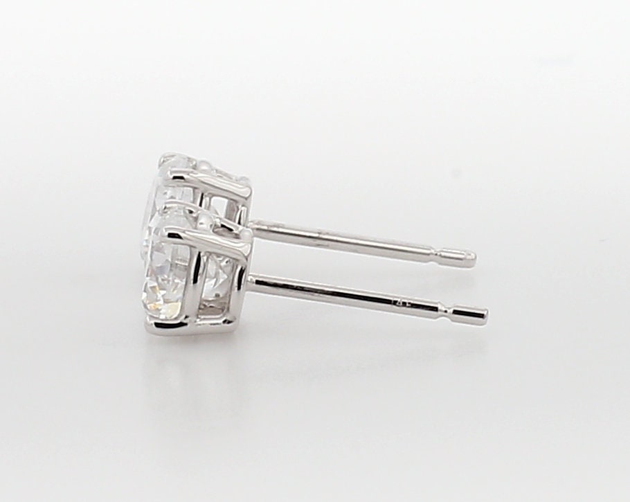 14KT White Gold 2.50CT Lab Grown Diamond Stud Earrings