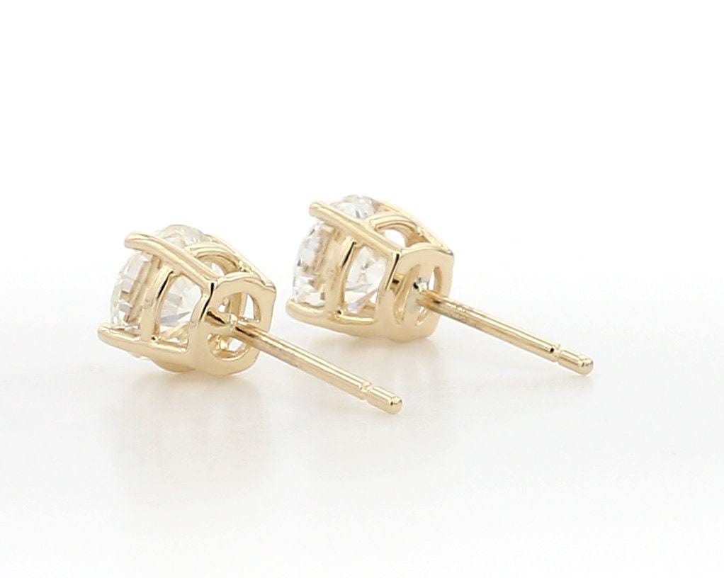 14KT White Gold 2.50CT Lab Grown Diamond Stud Earrings
