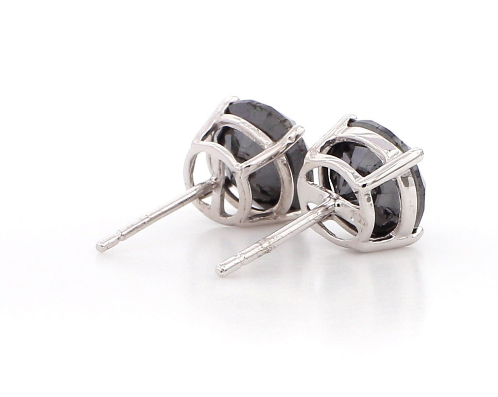 Black Diamond Earth Mine Diamonds Stud