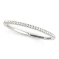 Prong Set 14 kt gold Weddingband