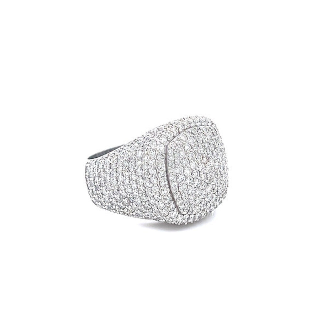 Fully Iced Championship Ring Lab grown diamond