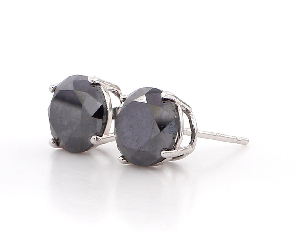 Black Diamond Earth Mine Diamonds Stud