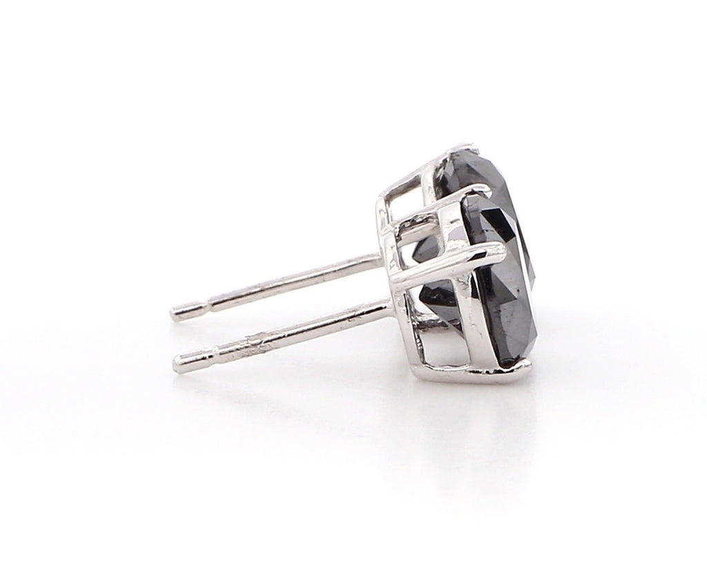Black Diamond Earth Mine Diamonds Stud
