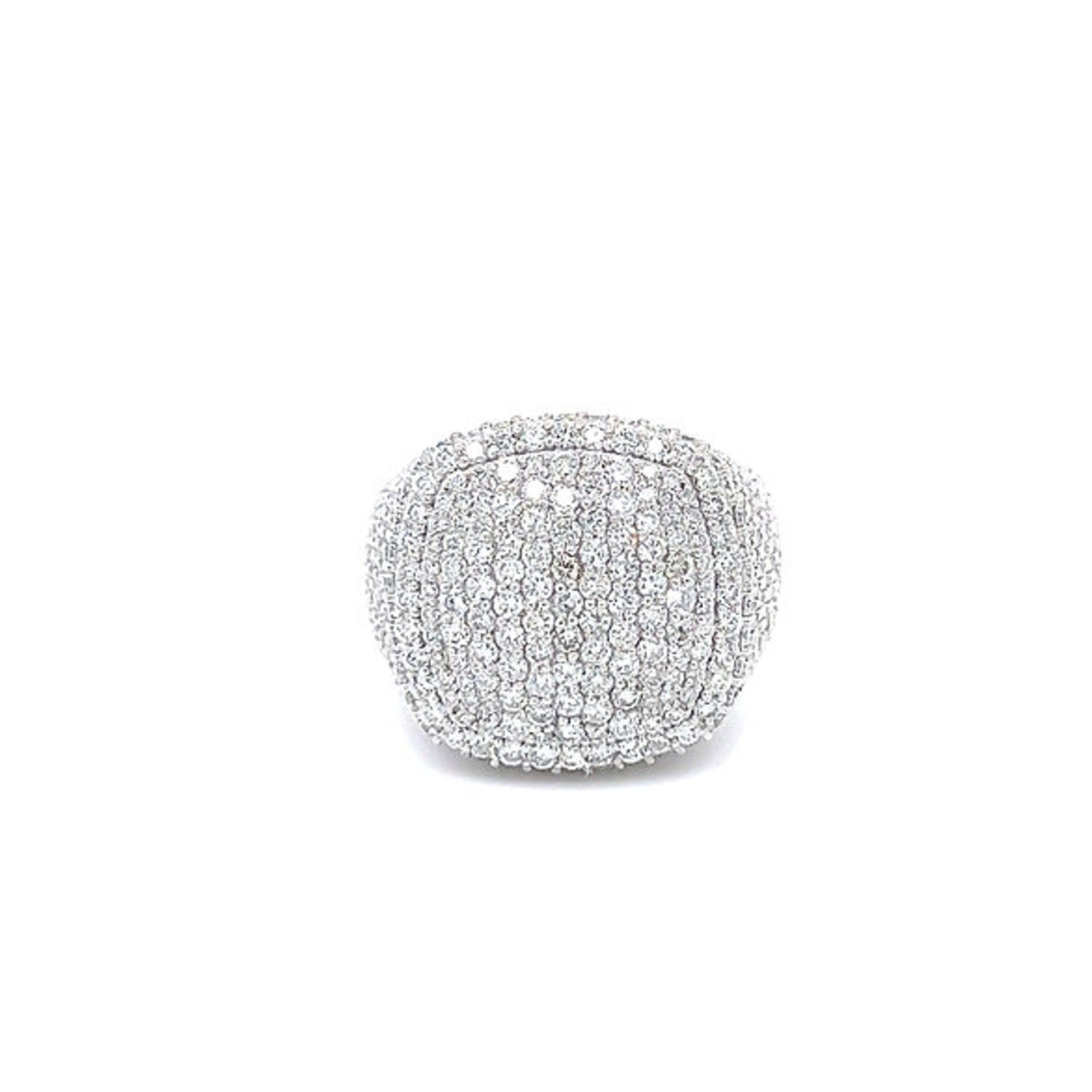 Fully Iced Championship Ring Lab grown diamond