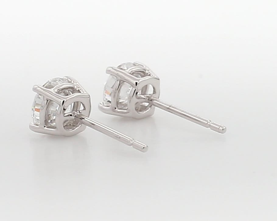 14KT White Gold 2.50CT Lab Grown Diamond Stud Earrings